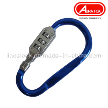 Combination Luggage Lock, Aluminium Alloy Colour Design (522)